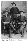 Sgt Lee McComb and friends